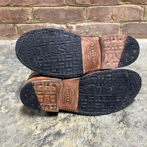Bed Stu GoGo Moto Teak Driftwood Boot Size 6.5 - Picture 6 of 11